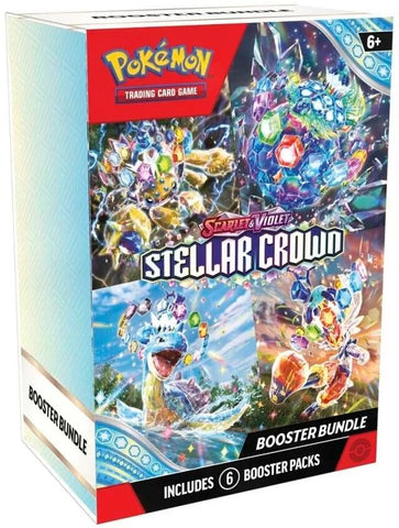 Pokemon - Scarlet & Violet: Stellar Crown - Booster Bundle
