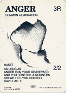 Anger (0054) [Secret Lair x MSCHF: The Zeta Set]