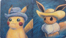 Pokémon Playmat - Pikachu & Eevee Inspired by Vincent's Self-Portraits — Pokémon TCG accessory