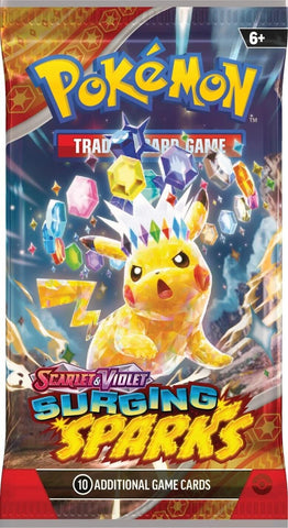 LIVE STREAM - Scarlet & Violet: Surging Sparks - Booster Pack
