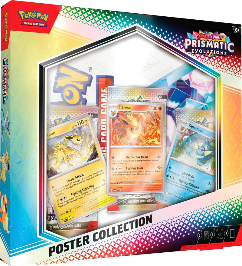 Pokemon - Scarlet & Violet: Prismatic Evolutions - Poster Collection