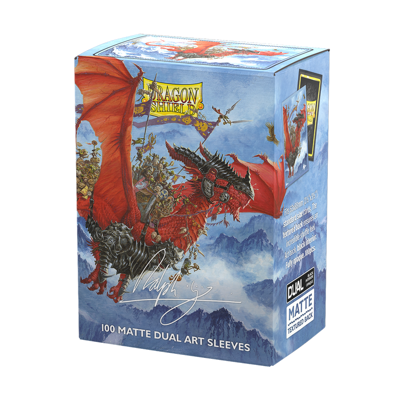 Dragon Shield: Standard 100ct Brushed Art Sleeves - The Raid
