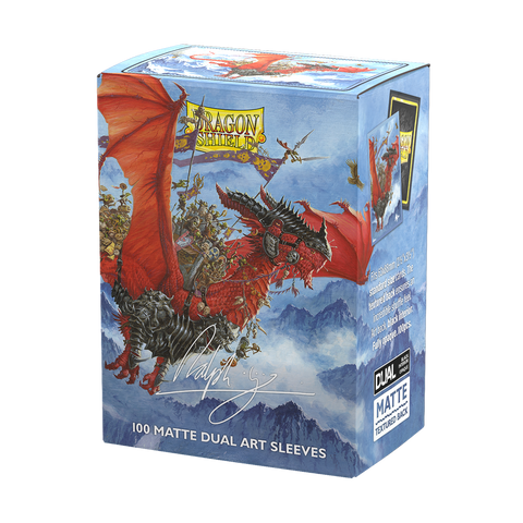 Dragon Shield: Standard 100ct Brushed Art Sleeves - The Raid
