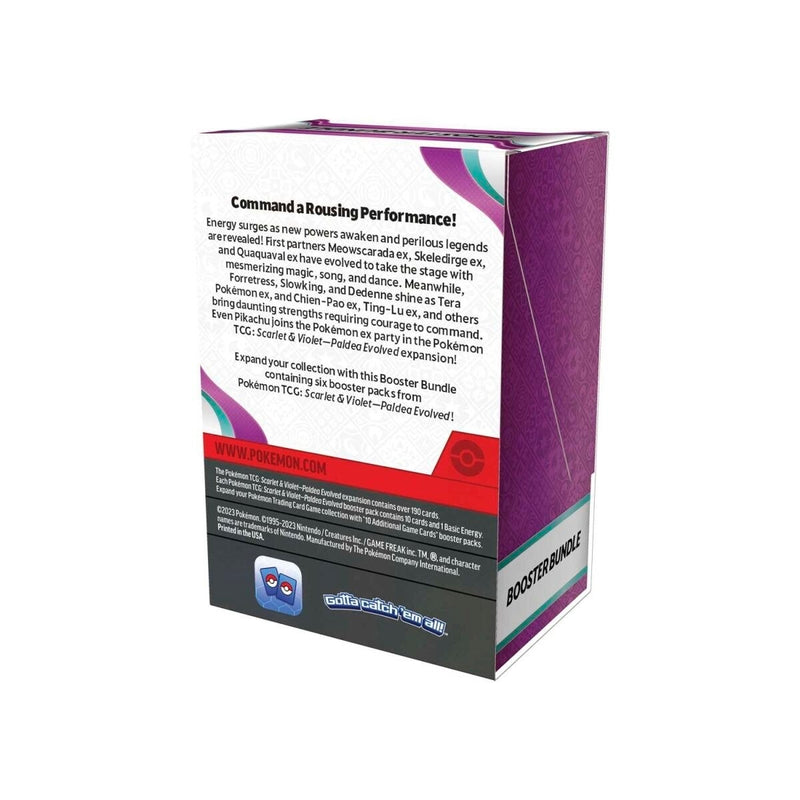 Pokémon - Scarlet & Violet - Paldea Evolved - Booster Bundle