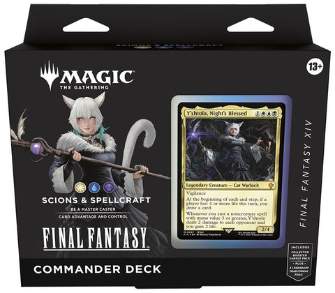 Magic The Gathering - FINAL FANTASY - Commander Deck - (Scions & Spellcraft FINAL FANTASY XIV)