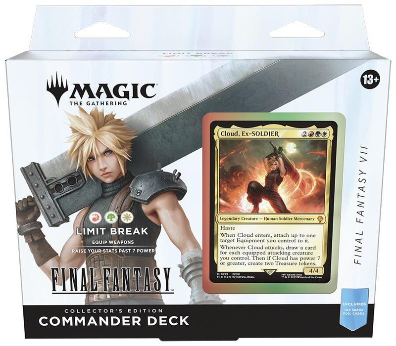 Magic the Gathering - FINAL FANTASY - Commander Deck: Collector's Edition (Limit Break FINAL FANTASY VII)