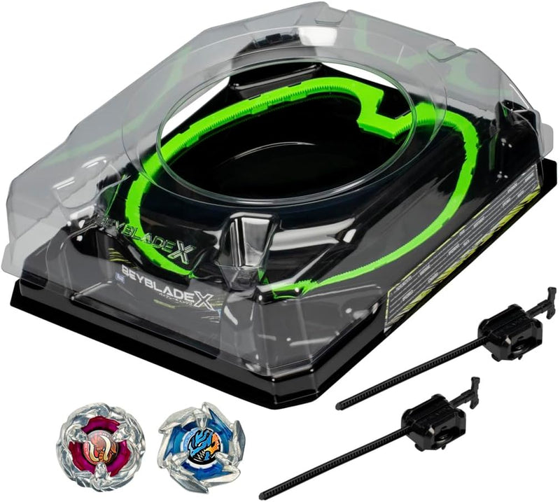 Beyblade X - Beystadium Xtreme Battle Set - Tusk Mammoth 3-60T / Dagger Dran 4-60R