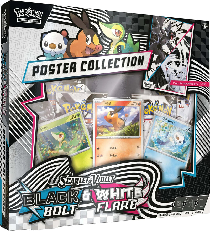 Pokemon - Scarlet & Violet: Black Bolt & White Flare - Unova Poster Collection