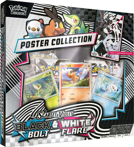 Pokemon - Scarlet & Violet: Black Bolt & White Flare - Unova Poster Collection