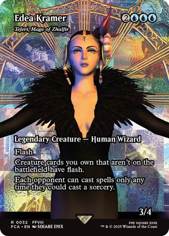 Edea Kramer - Teferi, Mage of Zhalfir (Showcase) [FINAL FANTASY : Through the Ages]