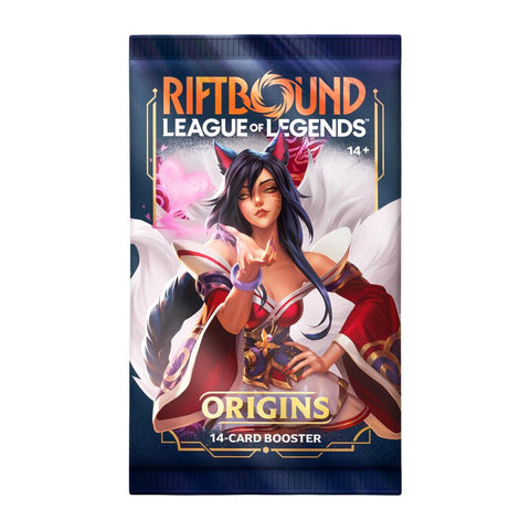 Riftbound - League Of Legends Card Game - Origins - Booster Pack
