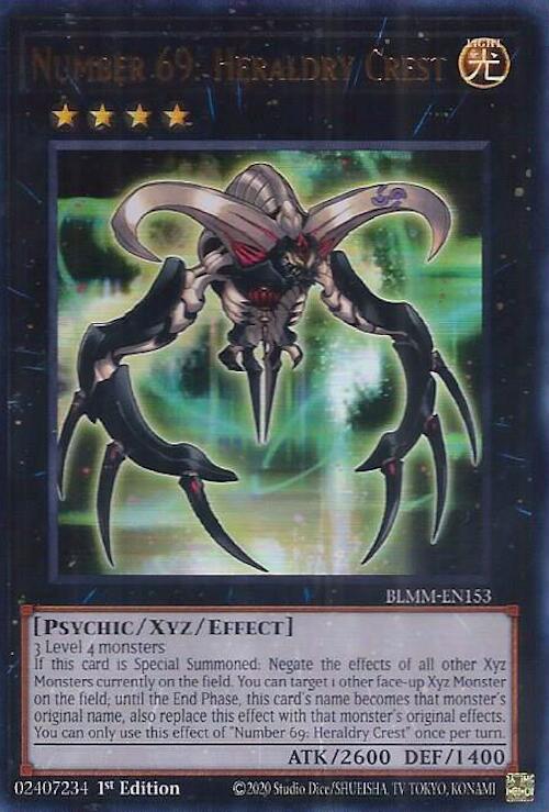 Number 69: Heraldry Crest [BLMM-EN153] Ultra Rare