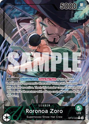 Roronoa Zoro (Alternate Art) [Legacy of the Master]
