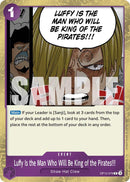 Luffy Is the Man Who Will Be King of the Pirates!!! (OP12-079) [Legacy of the Master]