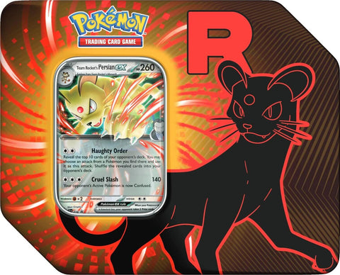 Pokemon - Team Rocket Tin (Team Rocket's Persian ex)