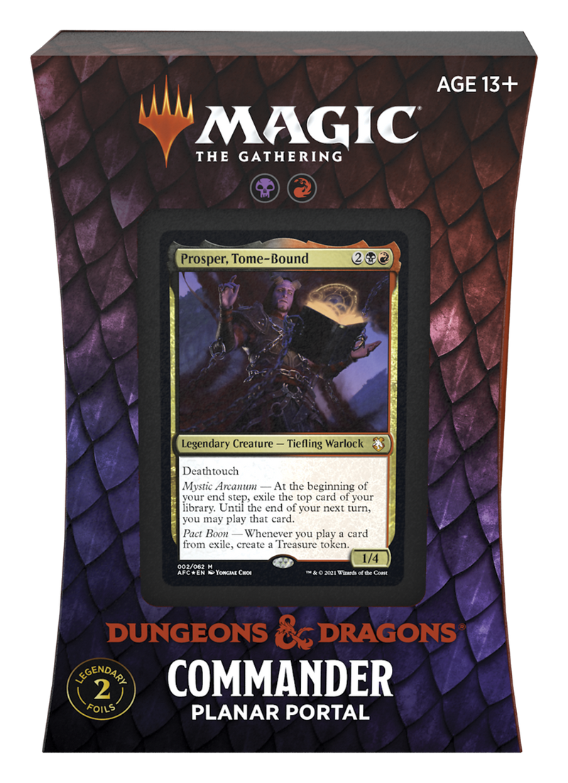 Magic The Gathering: Dungeons & Dragons - Adventures in the Forgotten Realms - Commander Deck (Planar Portal)
