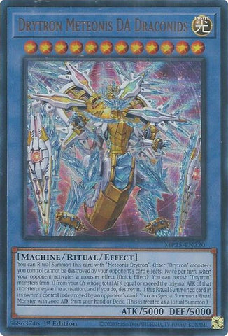 Drytron Meteonis DA Draconids [MP25-EN220] Ultra Rare