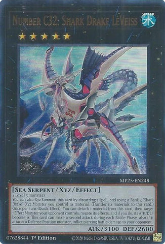 Number C32: Shark Drake LeVeiss [MP25-EN248] Ultra Rare