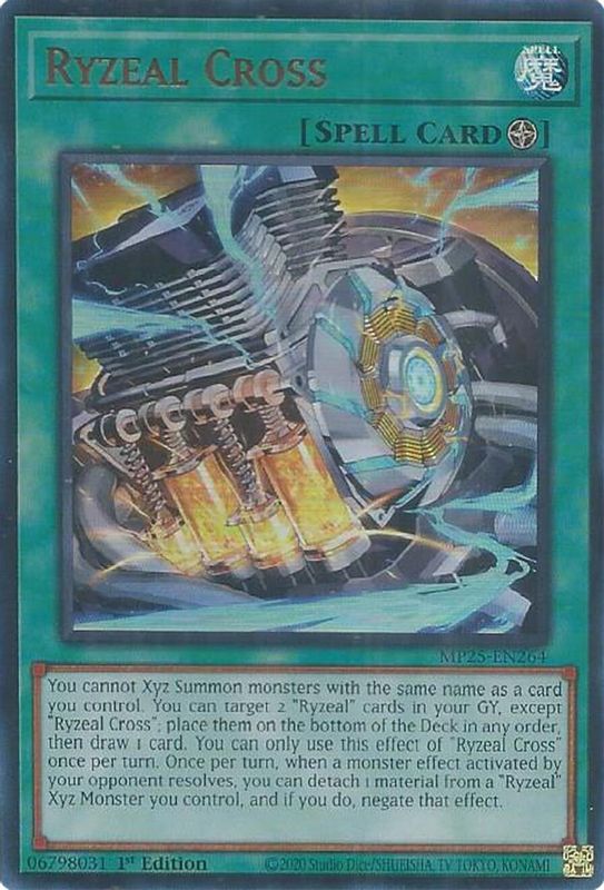 Ryzeal Cross [MP25-EN264] Ultra Rare