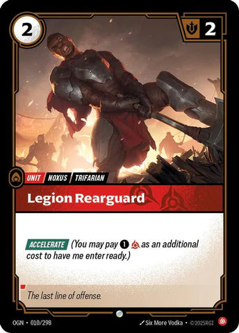 Legion Rearguard - (010/298) - Riftbound: Origins