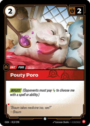 Pouty Poro - (013/298) - Riftbound: Origins