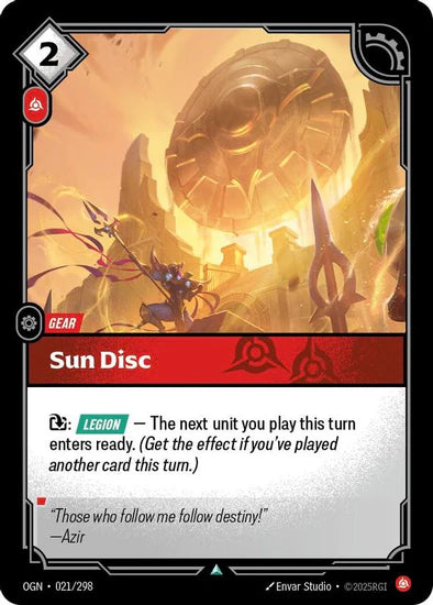 Sun Disc - (021/298) - Riftbound: Origins