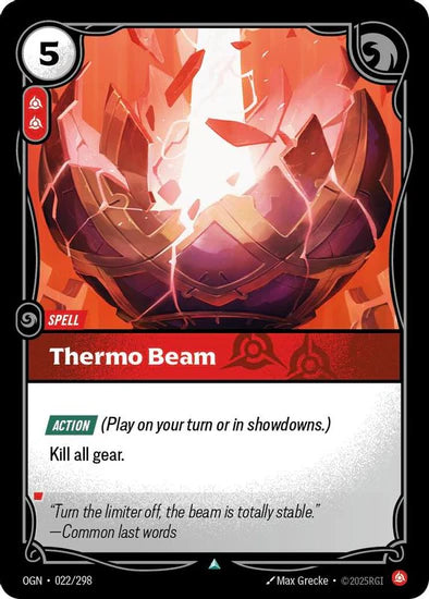 Thermo Beam - (022/298) - Riftbound: Origins