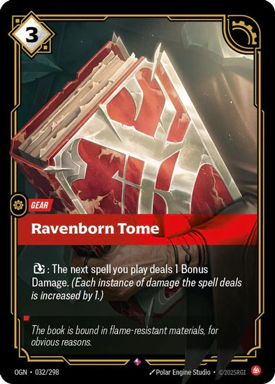 Ravenborn Tome - (032/298) - Riftbound: Origins
