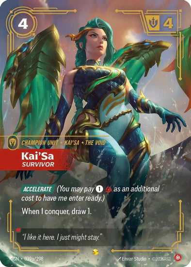 Kai'Sa - Survivor (Alternate Art) - (039a/298) - Riftbound: Origins