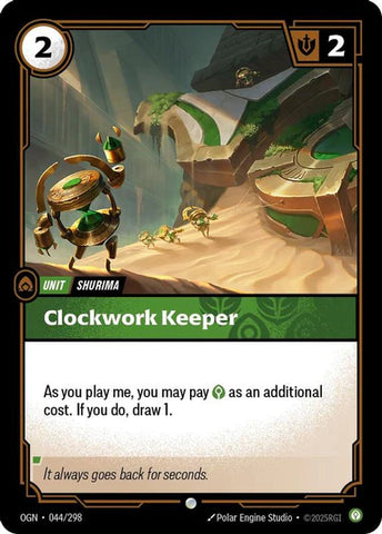 Clockwork Keeper - (044/298) - Riftbound: Origins
