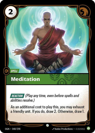 Meditation - (048/298) - Riftbound: Origins