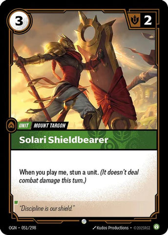 Solari Shieldbearer - (051/298) - Riftbound: Origins
