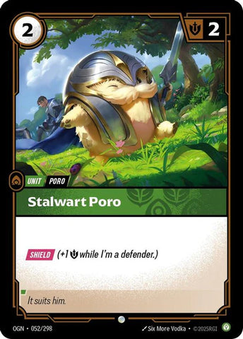 Stalwart Poro - (052/298) - Riftbound: Origins