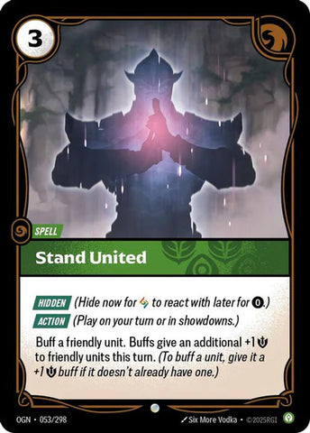 Stand United - (053/298) - Riftbound: Origins