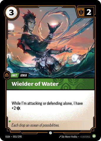 Wielder of Water - (055/298) - Riftbound: Origins