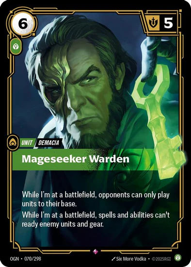 Mageseeker Warden - (070/298) - Riftbound: Origins