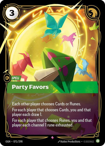 Party Favors - (071/298) - Riftbound: Origins