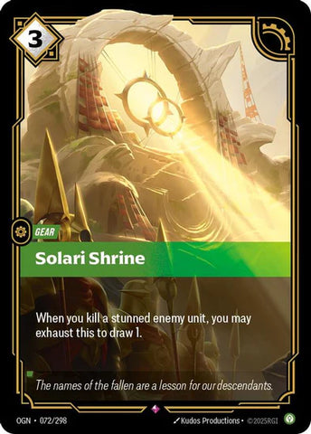 Solari Shrine - (072/298) - Riftbound: Origins