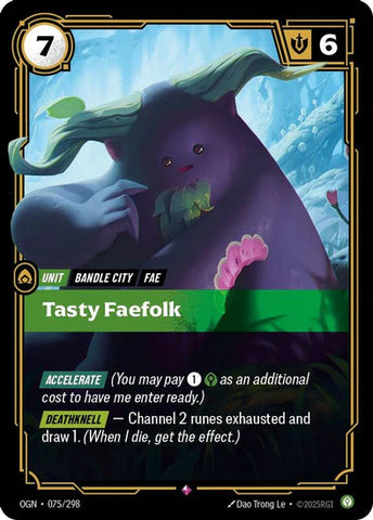 Tasty Faefolk - (075/298) - Riftbound: Origins