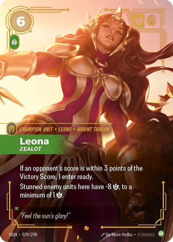 Leona - Zealot - (079/298) - Riftbound: Origins