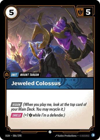 Jeweled Colossus - (086/298) - Riftbound: Origins
