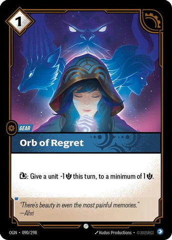 Orb of Regret - (090/298) - Riftbound: Origins