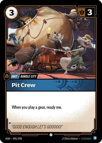 Pit Crew - (091/298) - Riftbound: Origins