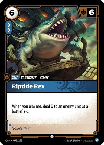 Riptide Rex - (092/298) - Riftbound: Origins