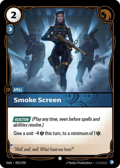 Smoke Screen - (093/298) - Riftbound: Origins