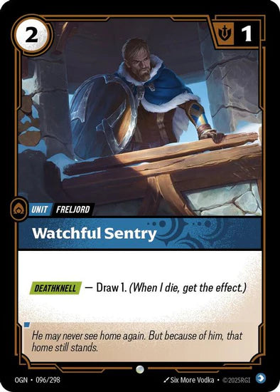 Watchful Sentry - (096/298) - Riftbound: Origins