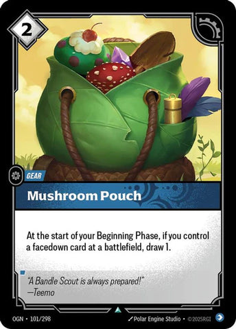 Mushroom Pouch - (101/298) - Riftbound: Origins
