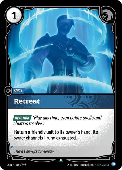 Retreat - (104/298) - Riftbound: Origins