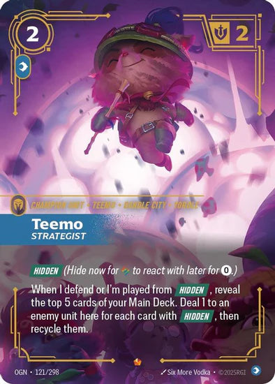 Teemo - Strategist - (121/298) - Riftbound: Origins