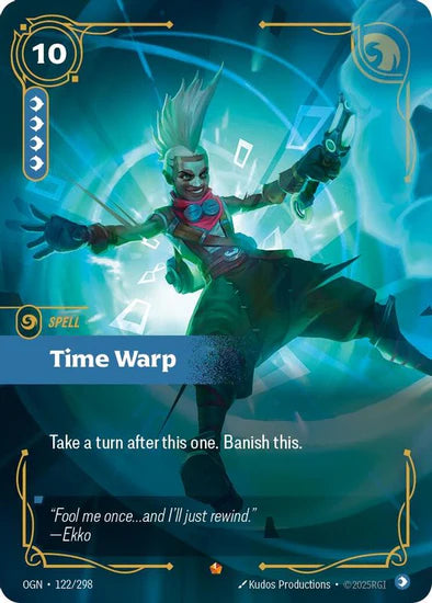 Time Warp - (122/298) - Riftbound: Origins